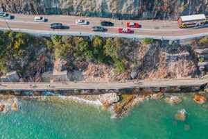Drone photo of Hong Kong