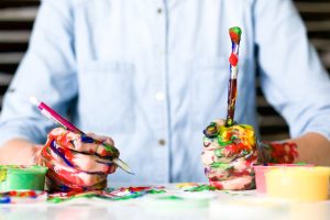 Man Painting