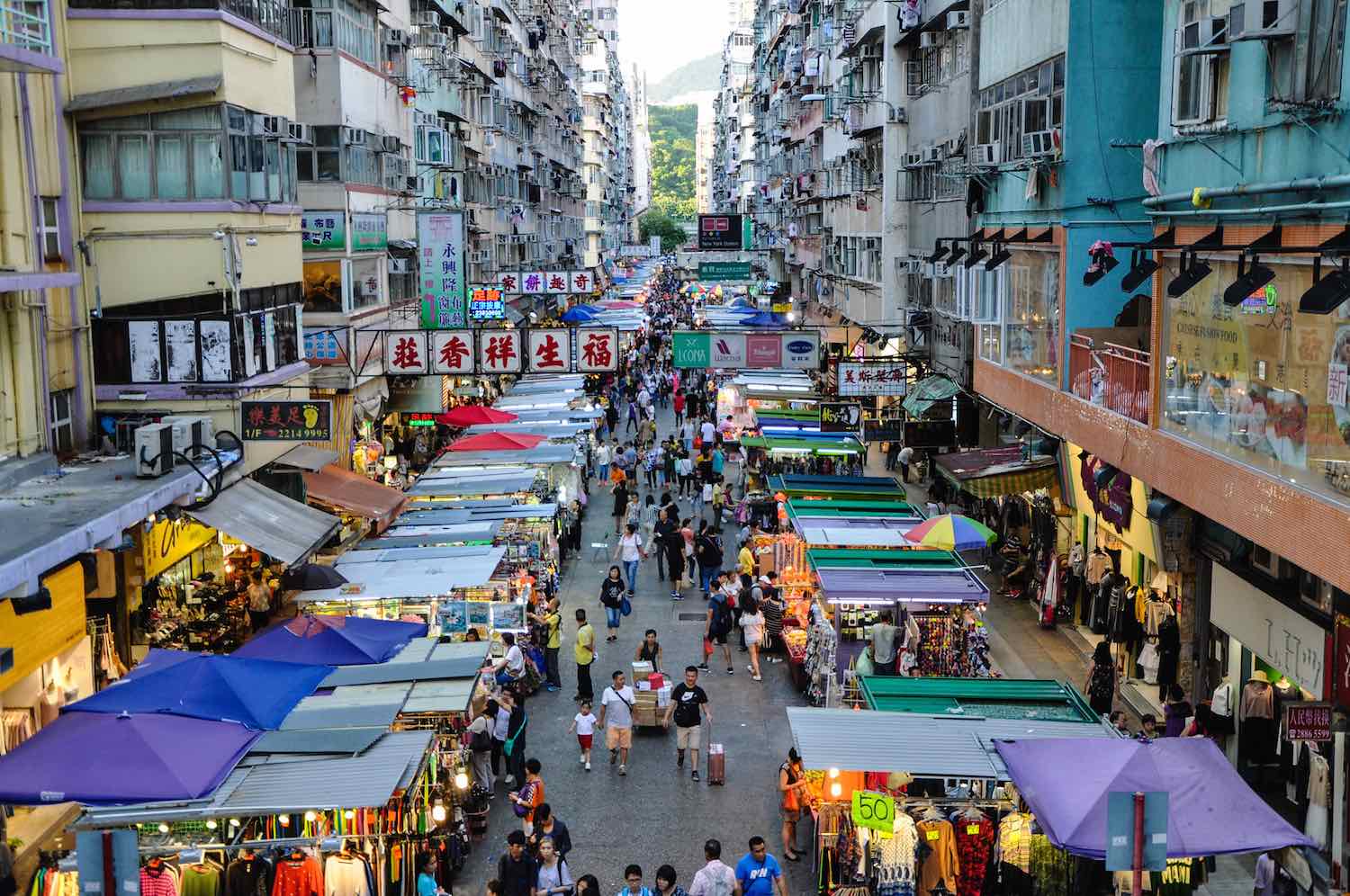 Hong Kong market Flickr