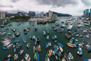 Typhoon shelter, Aberdeen, Hong Kong